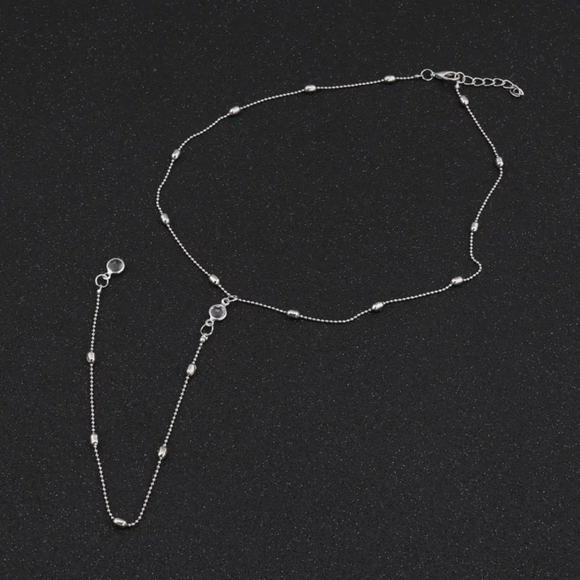 *NEW Gold Boho Long Bead Crystal Pendant Necklace - Picture 8 of 10